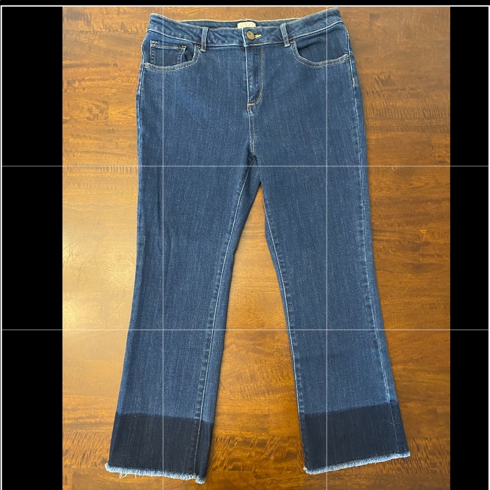 LOGO Cropped jeans